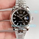 AR Factory Replica Rolex Datejust II Jubilee Watch 41mm Swiss 2824 Black Dial SS_th.jpg